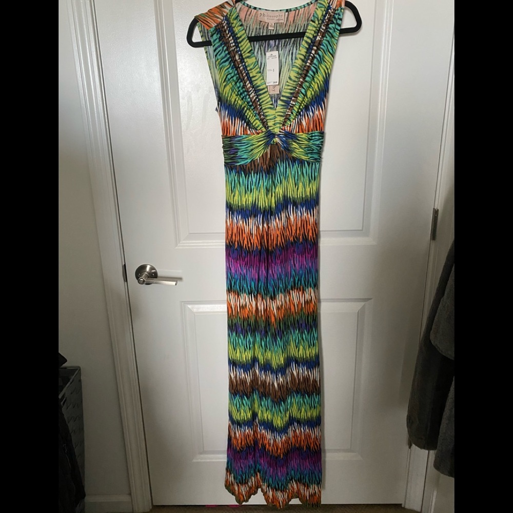 Colorful Jersey Knit Dress by Philosophy